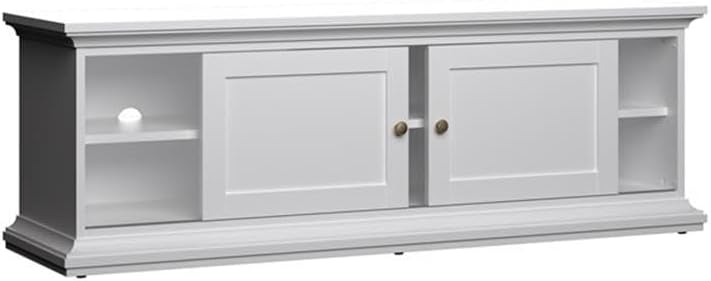 Klassieke brede houten kast
